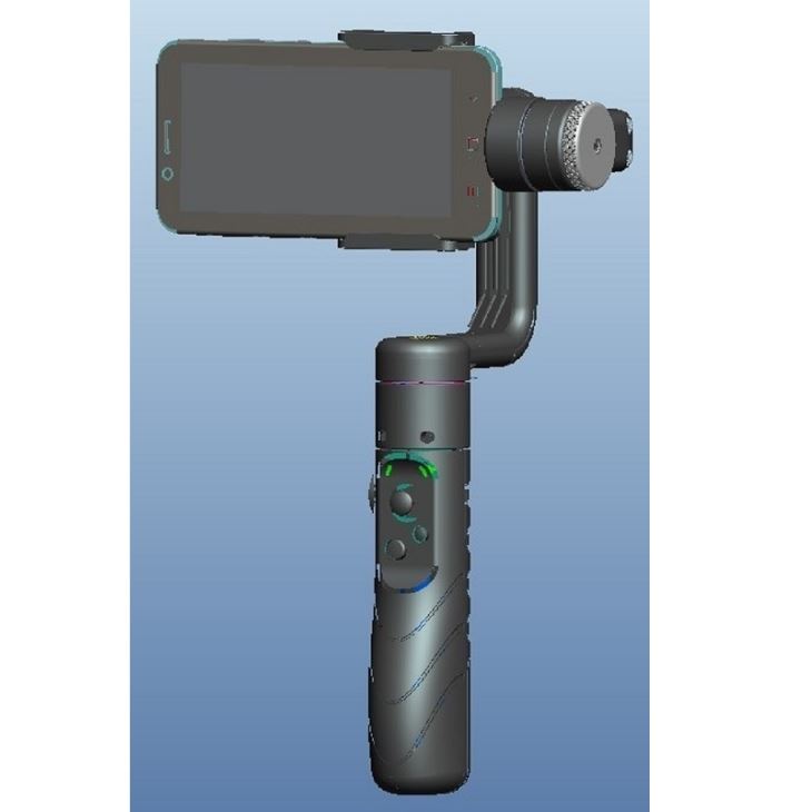 3-Axis DIY Bluetooth Chổi không ráp cầm tay Gimbal Nhựa cho điện thoại thông minh AFI V1